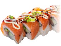 Softshell salmon roll - Hayai Vlaardingen
