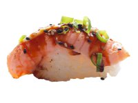 Nigiri flamed salmon - Hayai Vlaardingen