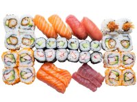 Sushi sashimi deluxe box A - Hayai Vlaardingen