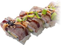 Flamed tuna roll - Hayai Alkmaar