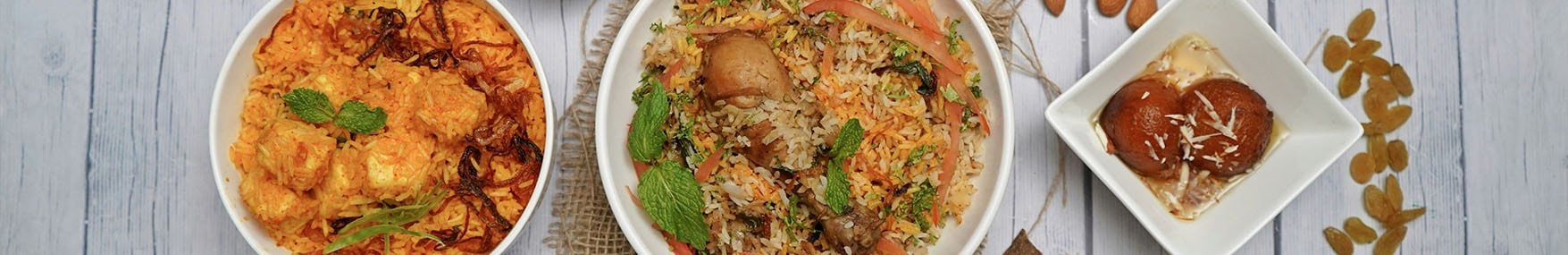 Biryani gerechten - Kashmir Kitchen Maarssen