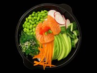 Salmon bandit bowl - I Love Sushi Ede
