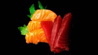 Sashimi zalm/tonijn  - Umai Sushi Ede