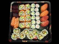 Sushi sashimi box normaal (Box A), 38 st.  - I Love Sushi Ede