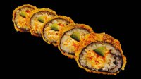Fried crispy salmon roll - I Love Sushi & Wok Wageningen