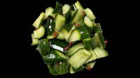 Zoet zure komkommer salade - I Love Sushi & Wok Wageningen