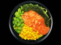Poké bowl sashimi salmon  - I Love Sushi Almere