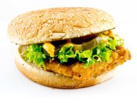 Hottie chickenburger - Famous Mister Chicken Roosendaal