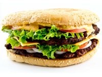 Mega Cheese beefburger - Famous Mister Chicken Roosendaal
