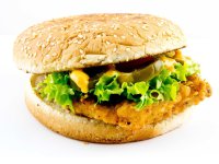 Mega hottie chickenburger - Famous Mister Chicken Roosendaal