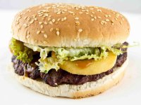 Mega Sweet onion beefburger - Famous Mister Chicken Roosendaal