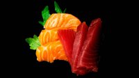 Sashimi zalm en tonijn - I Love Sushi & Wok Wageningen