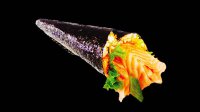 Temaki sake hand roll - I Love Sushi & Wok Wageningen