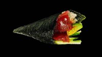 Temaki spicy maguro hand roll - I Love Sushi & Wok Wageningen