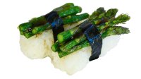 Nigiri asperge - Vegan Sushi Utrecht